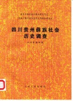 四川贵州彝族社会历史调查