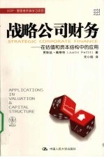 战略公司财务 在估值和资本结构中的应用