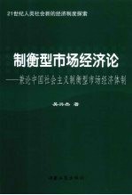 制衡型市场经济论:兼论中国社会主义制衡型市场经济体制