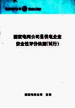 国家电网公司县供电企业安全性评价依据 试行