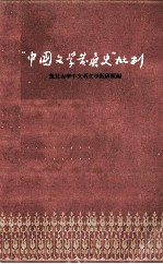 “中国文学发展史”批判