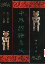 中华族谱集成 张氏谱卷 第19册