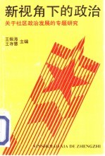 新视角下的政治 关于社区政治发展的专题研究