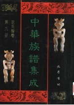 中华族谱集成 陈氏谱卷 第9册