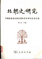 北朝史研究 中国魏晋南北朝史国际学术研讨会论文集