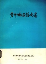 贵州地层论文集