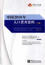 中国2010年人口普查资料 下