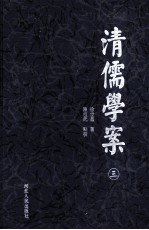 清儒学案 3