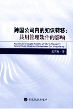 跨国公司内的知识转移 共用管理软件的影响
