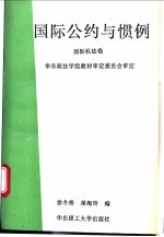 国际公约与惯例 国际私法卷