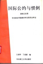 国际公约与惯例 国际公法卷