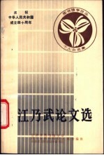 江乃武论文选