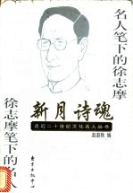 新月诗魂 名人笔下的徐志摩 徐志摩笔下的名人