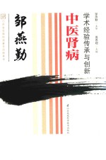 邹燕勤中医肾病学术经验传承与创新