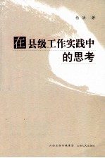 在县级工作实践中的思考