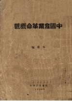 中国产业革命概观