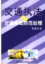 交通执法与交通事故防范处理实务全书 下
