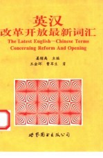 英汉改革开放最新词汇