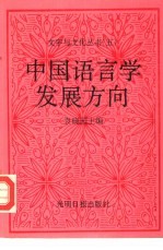 中国语言学发展方向