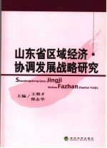 山东省区域经济协调发展战略研究