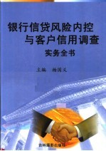 银行信贷风险内控与客户信用调查实务全书 3
