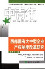 西部国有大中型企业产权制度改革研究