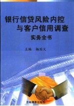 银行信贷风险内控与客户信用调查实务全书 4