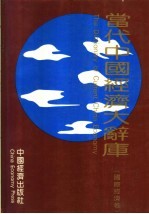 当代中国经济大辞典 国际经济卷