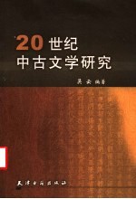 20世纪中古文学研究
