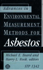 ADVANCES IN ENVIRONMENTAL MEASUREMENT METHODS FOR ASBESTOS