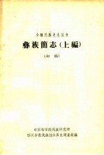 彝族简志上编