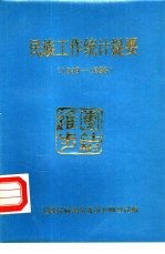 民族工作统计提要 1949-1986