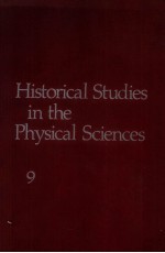Historical Studies in the Physical Sciences