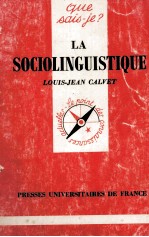 La Sociolinguistique