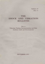 THE SHOCK AND VIBRATION BULLETIN BULLETIN 47 PART 3