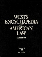 WEST'S ENCYCLOPEDIA OF AMERICAN LAW 2ND EDITION VOLUME 6 JAP TO MA