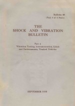 THE SHOCK AND VIBRATION BULLETIN BULLETIN 48 PART 4 OF 4 PARTS