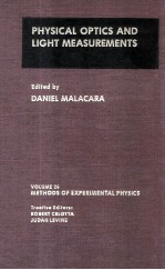 Physical Optics and Light Measurements Volume 26