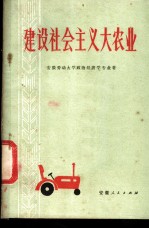 建设社会主义大农业