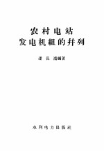 农村电站 发电机组的并列