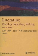 文学:阅读、反应写作 第5版 戏剧和文学批评写作卷