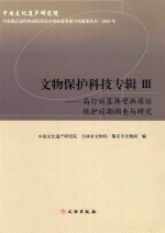 文物保护科技专辑 高句丽墓葬壁画原址保护前期调查与研究