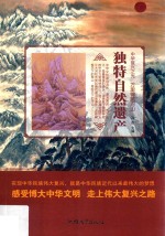 中华复兴之光 万里锦绣河山 独特自然遗产 四色