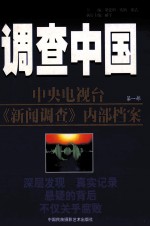 调查中国 中央电视台《新闻调查》内部档案 第1部