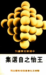 王怡之自选集