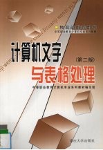 计算机文字与表格处理 第2版