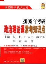 2009年考研政治理论课常考知识点