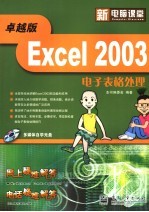 EXCEL 2003电子表格处理 卓越版