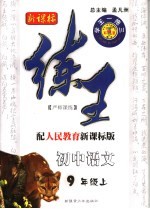 练王·严师课练 配人民教育新课标版 初中语文 九年级上学期