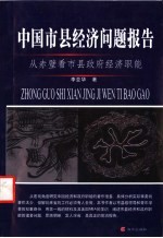 市县政府与当地经济发展 中国市县经济问题报告